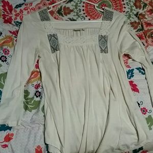 Half sleeved loose shirt