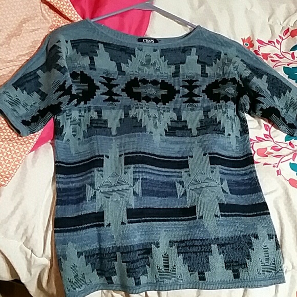 Short sleeve knitted shirt
