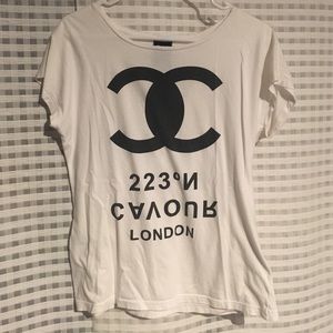 Chanel symbol tee