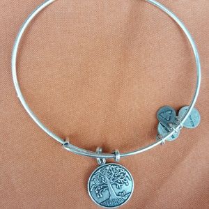 Alex & Ani tree of life bangle silver