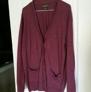 Eddie Bauer cardigan XXL