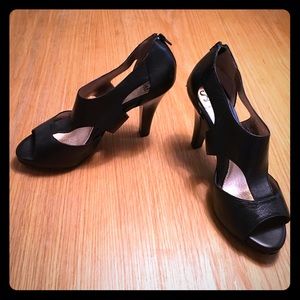 Peep toe heel by Sofft.
