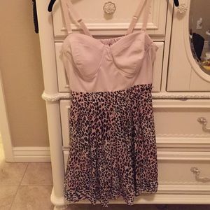 Kardashian Kollection leopard dress