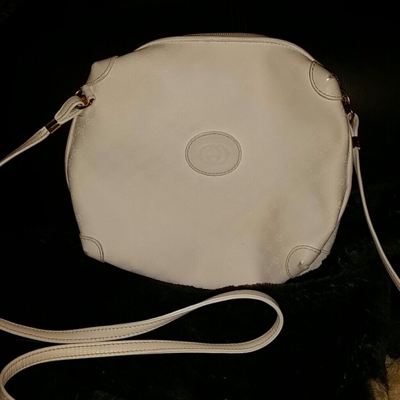 "Sale" Vintage Gucci White shoulder bag