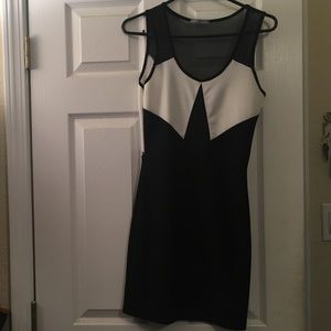 Black and White Dress