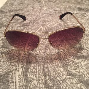 MARC by Marc Jacobs brown gradient lens aviators