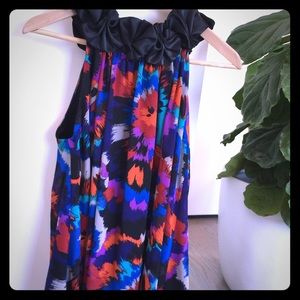 Floral sleeveless top