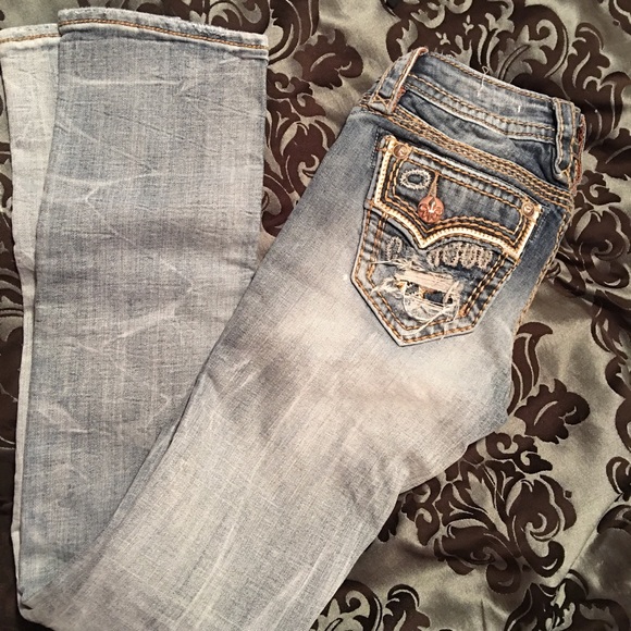 Rock Revival Jeans, size 23, straight leg jeans.