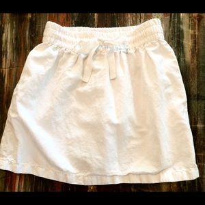 Perfect Condition White J. Crew Skirt