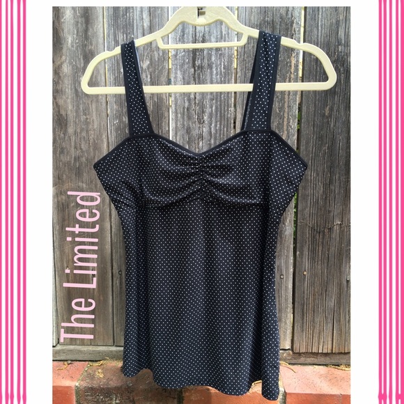 Black and white Limited camisole