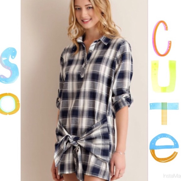 🌺HOST PICK 8/18🌺PLAID SHIRT DRESS - Picture 2 of 3