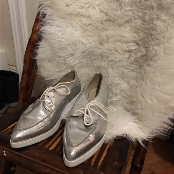 Silver ASOS shoes