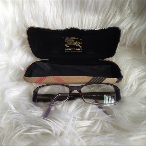 Auth Burberry studded purple ombré glasses 53016