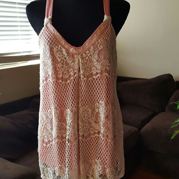 Rewind Tops - Lacey tank top