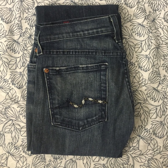 7 for all mankind boot cut women's jeans