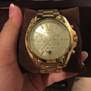 Michael Kors Gold color watch 100% authentic