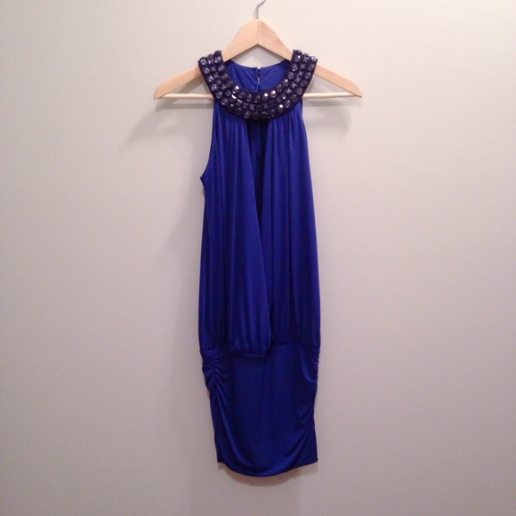 Blue Open Cleavage Dress (available until Jan. 2) - Picture 1 of 3