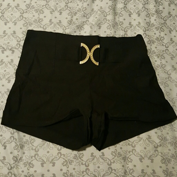High waisted shorts