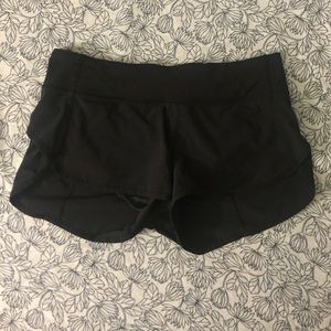 lululemon women's running shorts