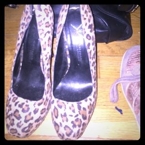 Kardashian Kollection Leopard Heels
