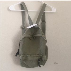 army green mini backpack