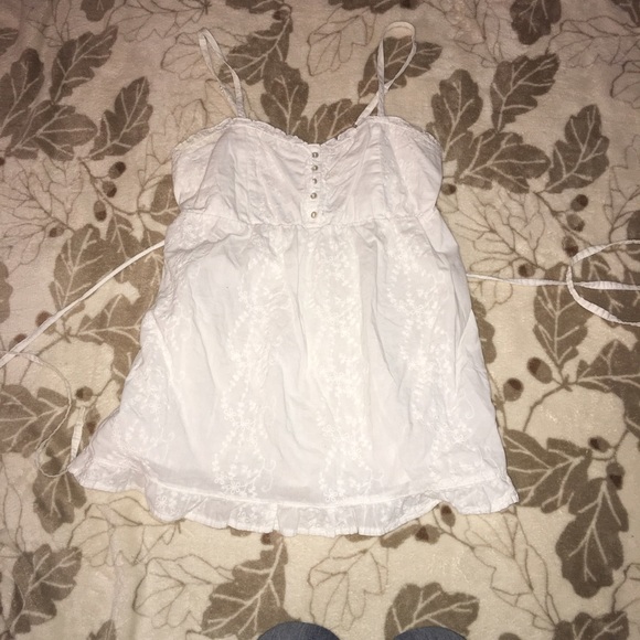 White tank top
