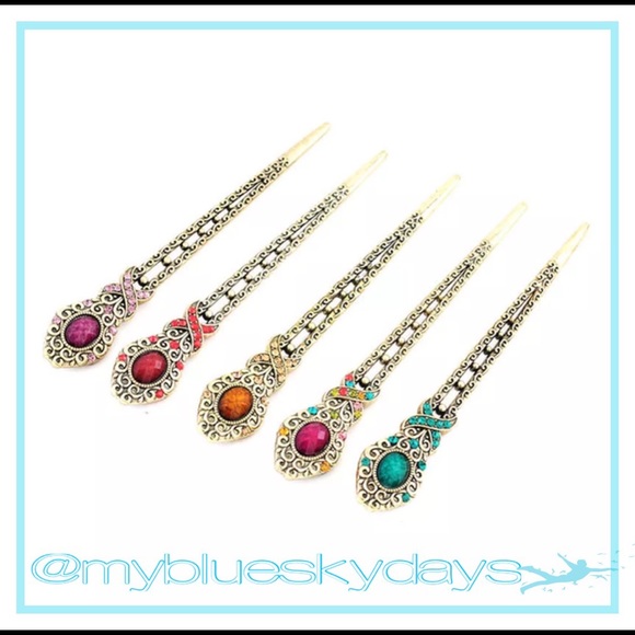 Retro Hair Pin - Picture 2 of 4