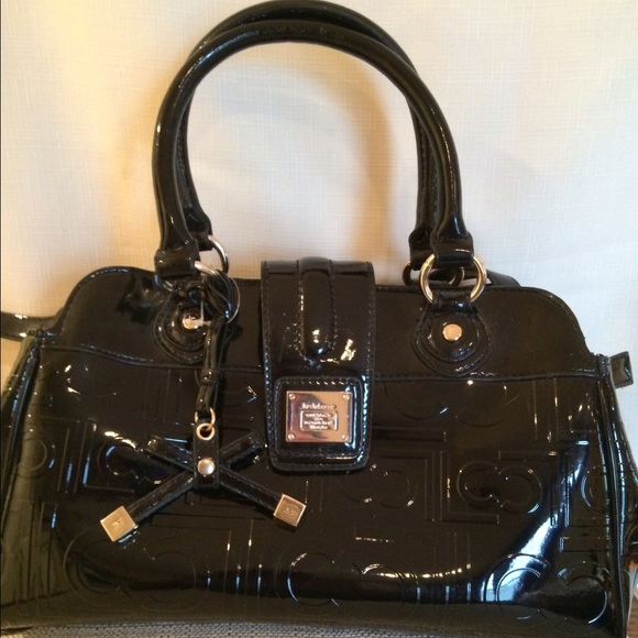 black patent purses