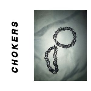 ✳️REDUCED✳️2 pc black necklace chokers bundle