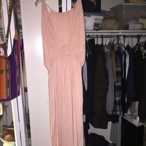 Maxi open back dress h&m