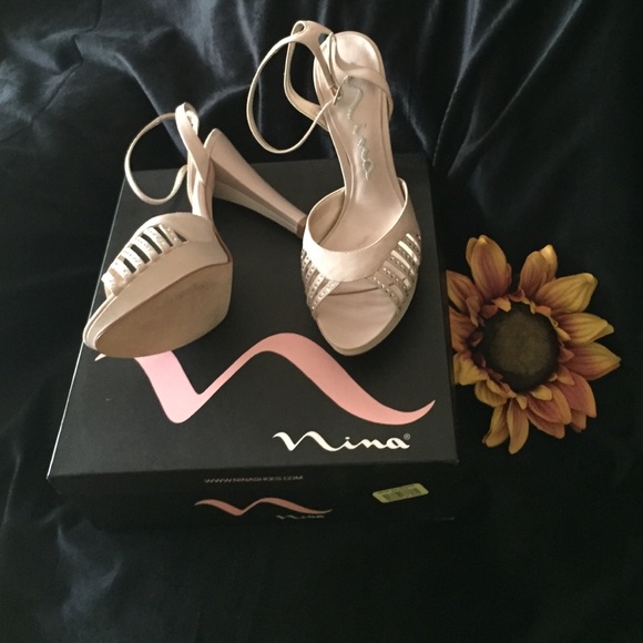 Nina🌹Shoes❤️NEW. Cocktail Shoes - Picture 1 of 2
