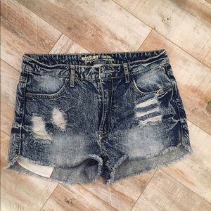 Missing Denim Cut Offs