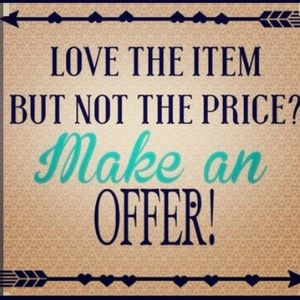 Willing to bundle talk on most items!  Offer!  Ask