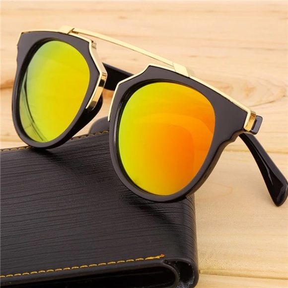 Accessories - Orange Red New 2016 Spring Summer Sunglasses