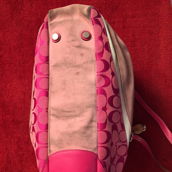Coach wave gallery Tote pink - Picture 4 of 4