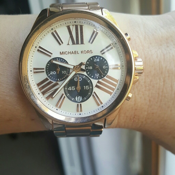 Michael Kors 5712 Rose Gold Watch Large