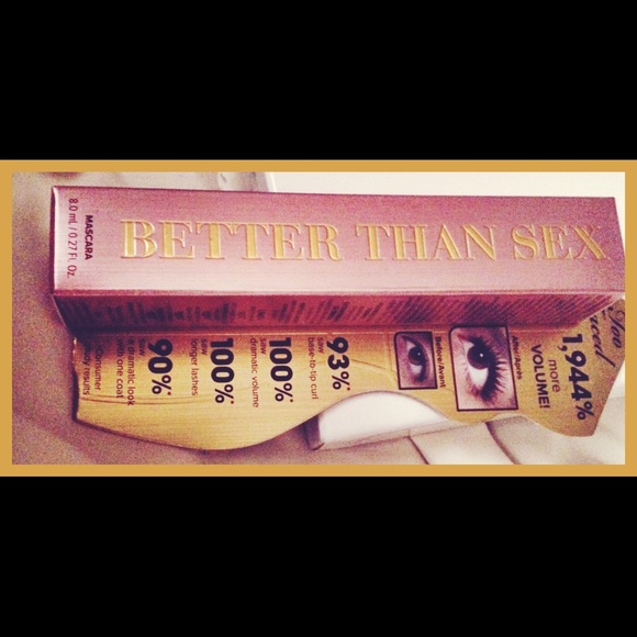 Too Faced "Better than Sex" Mascara! Brand New💜💚