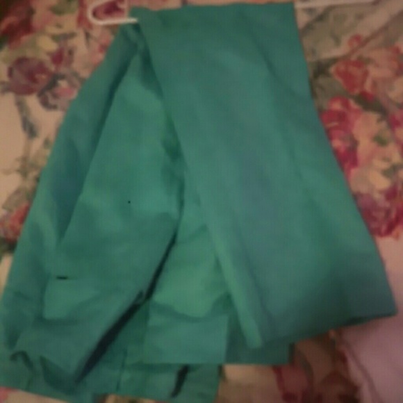 Sharon Young Blue Suede Pants - Picture 2 of 2