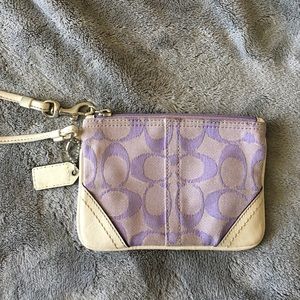 Lavender COACH WRISTLET
