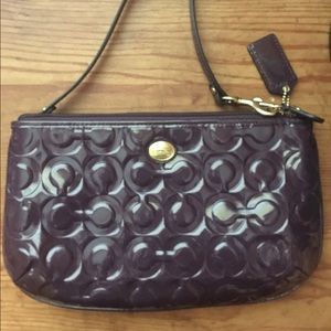 Coach Peyton Wristlet