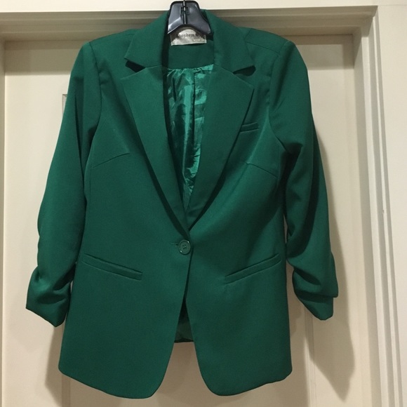 Emerald blazer