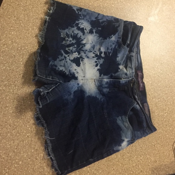 High waisted Jean shorts