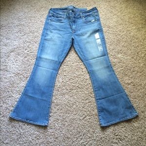 AEO Boho Artist Low Rise Jeans