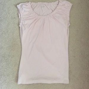 This is a scoop neck LOFT shirt