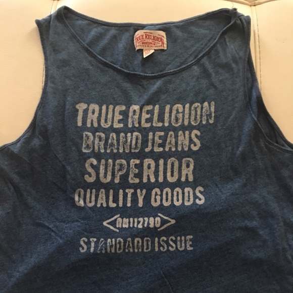 True religion tank top size L