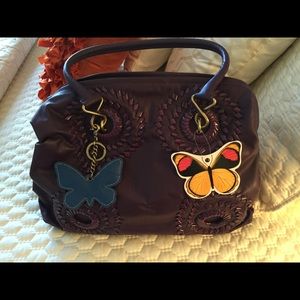 Mariposa By Sharif Vegan Leather Tote & Clutch