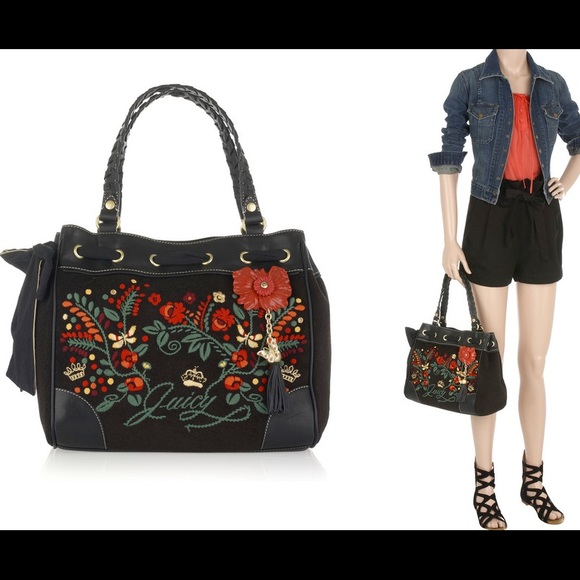 💯Authentic💯 Juicy Couture Floral Daydreamer Tote
