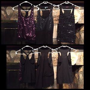 Sequined Tank Tops