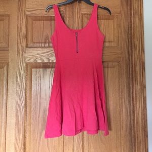 Express salmon short dress