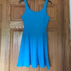 Express blue short dress